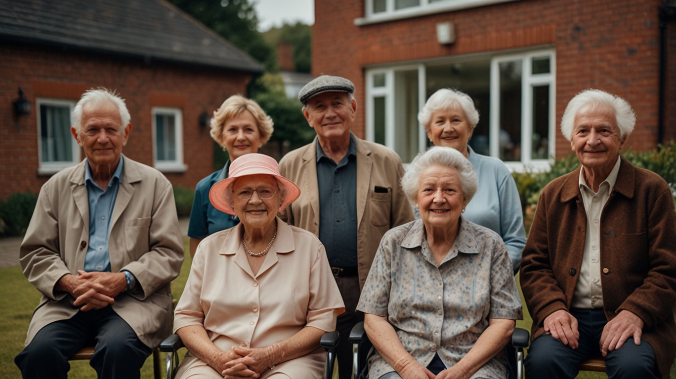 elderly group